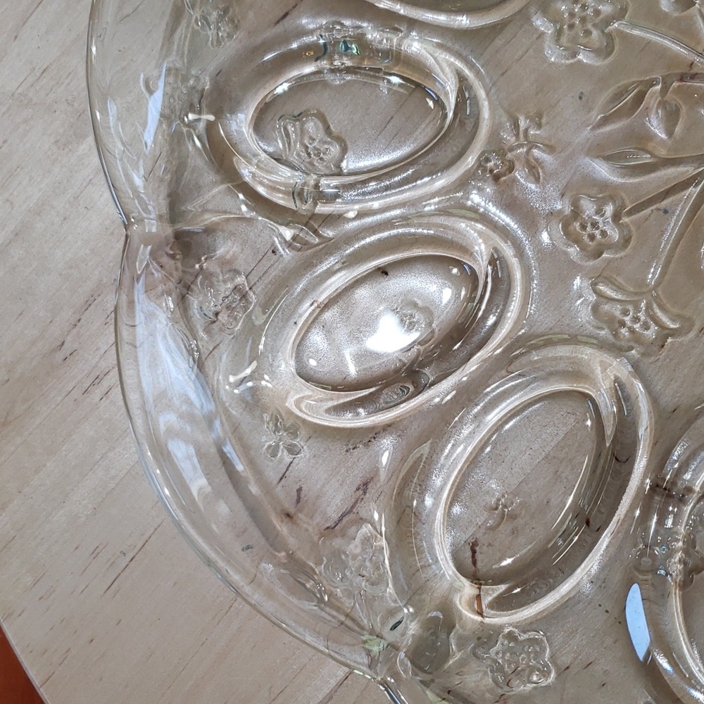 Vintage Deviled Egg Platter - Picture 6 of 6